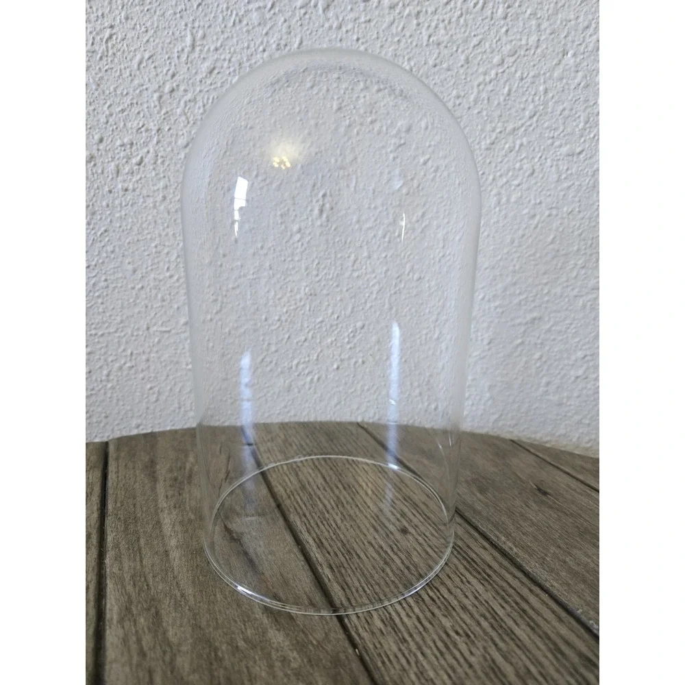 Clear Glass Dome Replacement for Anniversary Clock or Display 8